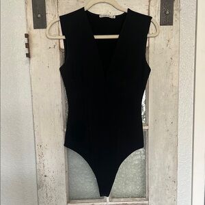 Abercrombie sleeveless black bodysuit